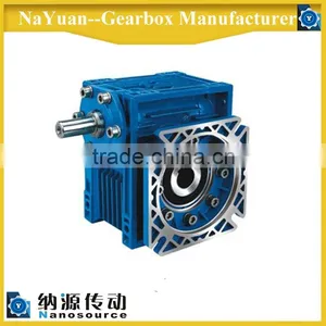 NRV F 030 20:1 FA Flange Solid Input Hollow Output Shaft Electric Motor Speed Reducer thumbnail-1