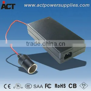 CE Approved 12V 10A Power Adapter With Cigarette Lighter Socket thumbnail-1
