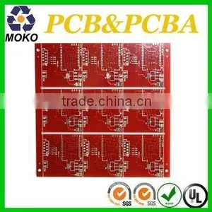 Rigid PCB With Red Soldermask thumbnail-1