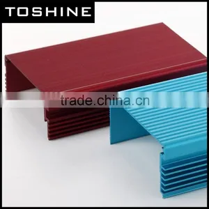 2014 Hot Sale Colorful Aluminum Profile for Electronic Battery Enclosure thumbnail-2