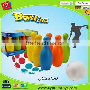 Plastic 6 Inch Bowling Ball Toy Set for Kids thumbnail-1