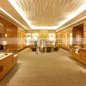 Shopping Mall Advertising POP Wooden Display Rack Sheft Make in China Factory thumbnail-5