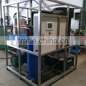 CSCPOWER High Quality 1T/day Cylinder Ice Maker From Guangzhou Factory thumbnail-1