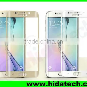 Best Selling Ultra Thin Full Cover Curved 3d Tempered Glass Screen Protector for Samsung S6 Edge G925I thumbnail-3