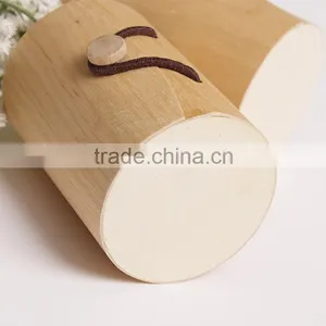 Finished Lightweight Round Wood Box thumbnail-2
