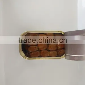 High Quality Canned Smoked Oysters in Soybean Oil thumbnail-2