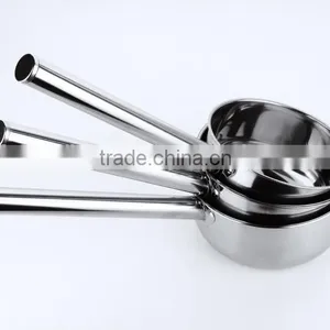 Modern Kitchen Designs Stainless Steel Long Handle Soup Ladle thumbnail-2