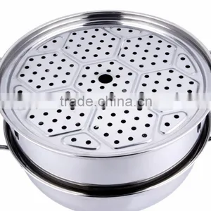 Home Kitchen Utensil Stainless Steel Food Steamer in China thumbnail-5