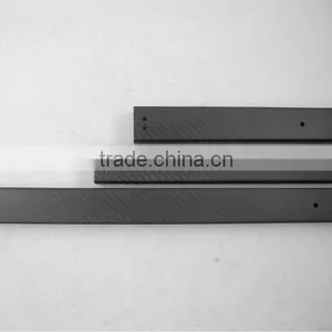 High Strength Rectangular Carbon Fiber Tube 3K Twill Weave Matte Surface thumbnail-1