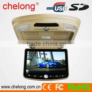 9" Flip Down Multi-media DVD Player With New Digital Panel thumbnail-1