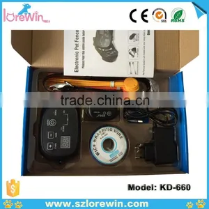 300yards 5000square Meters Rechargeable and Waterproof Electronic Dog Boundary System-Lorewin KD-660 thumbnail-3