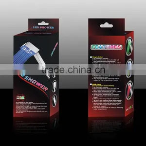 Red Light Shower Head Colorful Hand Shower Electric Faucet LED Shower Faucet thumbnail-2