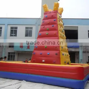 Commercial Grade Indoor Rock Climbing Wall Inflatable for Sale thumbnail-2