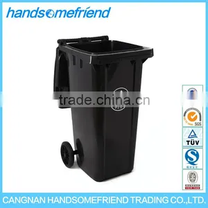 120 Liters Environmentally Friendly Mobile Standing Plastic Dustbins,plastic Dustbin ,Garbage Container thumbnail-5