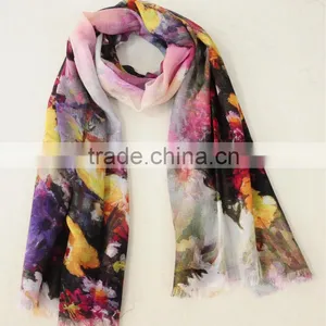 Custom Wool Scarf 2014 Newest Design 100% Custom Wool Scarf thumbnail-1