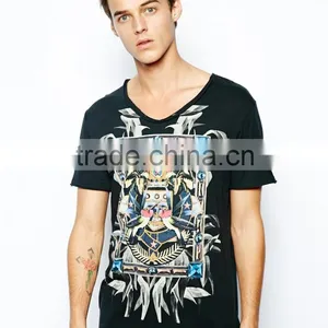 100% Cotton Printed Custom T-shirt From Bangladesh Readymade Garments Manufacturer thumbnail-4
