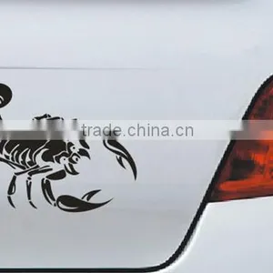 Factory Price Custom Design Lovely Animals 3d Printing Car Vinyl Bumper Sticker thumbnail-3