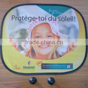 Cute Mesh Car Sunshade Full Color With 2 Suctions thumbnail-1