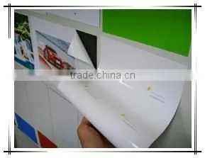 Self Magnetic Sheet With Gloss Vinyl.double Side Magnetized,soft Magnect.all Kinds of Lamination. thumbnail-1