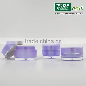 Skin Care Cream Use and Plastic Body Material Empty Cosmetic Acrylic Jar thumbnail-3