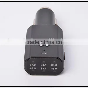 New Design Bluetooth FM Car Kit C--DC12V-24V thumbnail-2