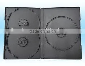 14mm Black DVD Box for 3 Discs thumbnail-1
