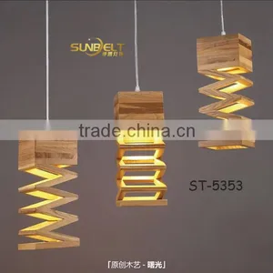 ST-5353 Sunbelt High-end Restaurant Lamp,wooden Hanging Lamp,wholesale Wooden Lamp Bases thumbnail-1