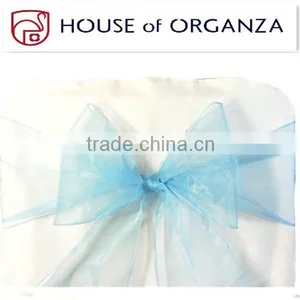Organza Chair Sash for Party Decoration thumbnail-1