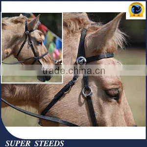 Good Quality Strong PVC Horse Racing Bridles thumbnail-1