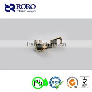 RORO14120909#5 Zinc Alloy Gold Brass Zipper Silder and Puller Design thumbnail-2