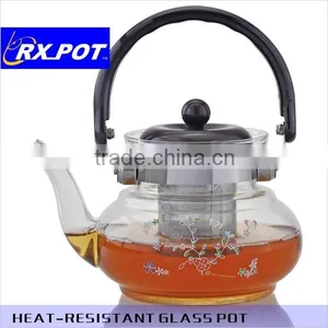 Heat-resistant Brosilicate /glass Water Pot / Glass Kettle Glass Tea Maker/ Glass Teapot / With S/s Filter /s/s Infuser 800A thumbnail-5