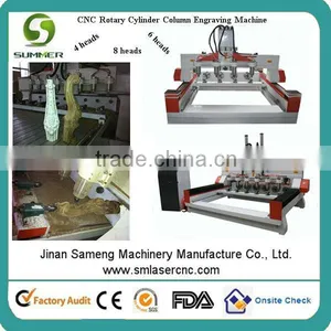 Sameng Wood Cnc Router With Rotary thumbnail-1