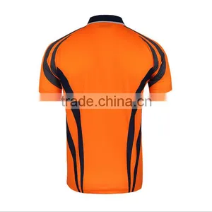 Custom Wholesale Polyester Hot Design Cricket Polo Shirt thumbnail-2