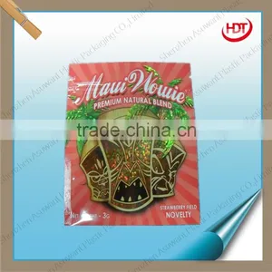 3g Aluminum Foil Herbal Incense Bag With Zipper Sales Well Good for Market thumbnail-1