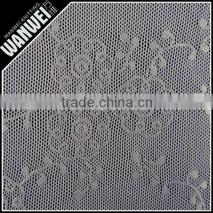 Order Flower Designer Elastic and Bright Nylon Spandex Lace Fabric for Fashion Dress and Skirts Hot Selling Wholesale thumbnail-2