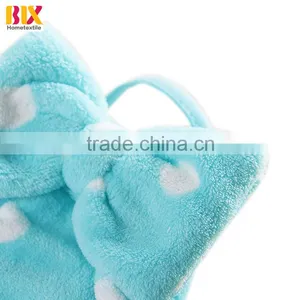 BLX Home Textile China Factory Wholesale Super Cheap Microfiber Hanging Hand Towels thumbnail-2