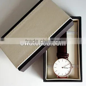 Manufacturer Customize Luxury Watch Box New Type Quality Brand Watch Boxes Leather Box 100% Brand New High Quality thumbnail-3