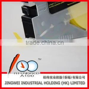 Compatible Camon Tape CH-1106Y 6mm Yellow Label Tape Cable id Label for Cable id Printer Mk2500 thumbnail-3