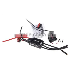Original Hobbywing Platinum 100A V3 High Performance ESC for Align TREX 550 600 700 Helicopter Fixed Wing ESC thumbnail-3