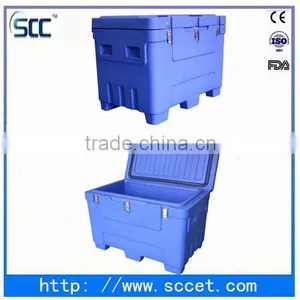 240L Blue Color Insulated Plastic Dry Ice Box thumbnail-1