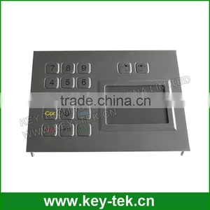 IP65 Ruggedized Touchpad With Integrated Water Proof Keypad thumbnail-1