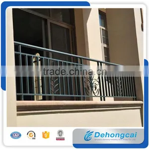 Customized Asssembled Balcony Used Wrought Iron Handrail Designs thumbnail-1