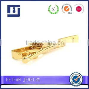 Custom Branded Gold Metal Bow Tie Clip Cheap Tie Bar thumbnail-3