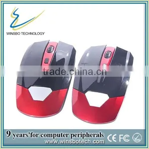 4 Buttons Computer Mouse Optical Wireless Gaming Mouse thumbnail-2