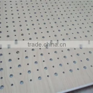 Big &small Round Cross Hole Perforated Gypsum Board Tile thumbnail-1