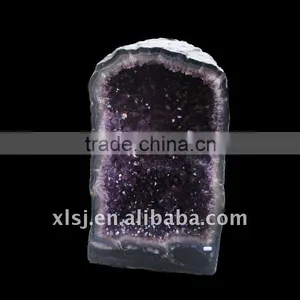 Natural Amythest Geode thumbnail-1