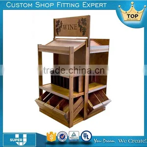 China Factory Made Custom Design High Quality Wooden Wine Racks thumbnail-1