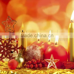 LED Canvas Painting,wall Art, Lighted up Candle Painting,Christmas Wall Decor thumbnail-4