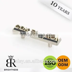 Simple Metal Embossed Main Label for Clothing Brightness C1-80002 thumbnail-1