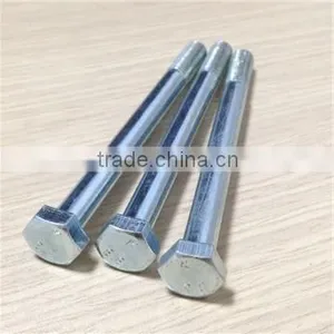 Low Carbon Steel Hex Bolt Zinc Plated thumbnail-6